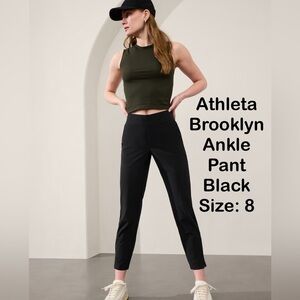 Athleta Brooklyn Ankle Pant Black Size 8
